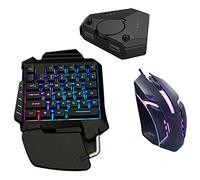 Graootoly Controller per Gaming Keyboard Mouse Converter Kit Bluetooth 5.0 Controller Mobile per IOS Android Game