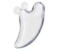 Graootoly Crystal Viso Raschiando Massaggio, Tavola Guasha Naturale per Trattamento Agopuntura Viso Posteriore Del Piede