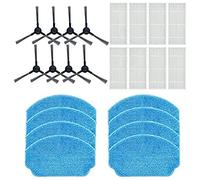 Graootoly Filtro di ricambio laterale Mop Pad Set compatibile per BR150/BR151 Robot Aspirapolvere Accessori