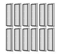 Graootoly Filtro HEPA lavabile di ricambio per Bot W10, 12 pezzi di ricambio per aspirapolvere robot