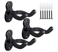 Graootoly Gancio da parete per chitarra, in metallo, con , per chitarre acustiche, elettriche e classiche