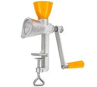 Graootoly Iron Hand Grinder Manual Seed Mill Grinder Small Grain Mill with Plastic Hopper