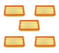 Graootoly Kit di 5 filtri Hepa di ricambio per filtro sottovuoto NT25, NT35, NT360, NT45/1, NT55/1, NT361, NT561, NT611