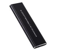 Graootoly M.2 NVME NGFF SSD a USB 3.1 Enclosure Dual Protocol Type-A a Type-C per SSD M.2