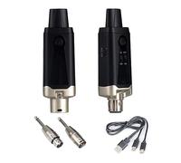 Graootoly microfonico wireless UHF Wireless XLR trasmettitore e ricevitore per microfono dinamico, mixer audio, PA durevole facile da installare facile da usare
