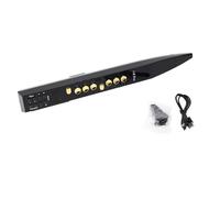 Graootoly Mini Sassofono Mini Elettronico Strumento a Fiato Set Costruito In 5W Altoparlante HiFi per Studente Nero
