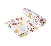 Graootoly Multi-Function Drawer Shelf Liner Foam Paper for Kitchen Cabinets,Refrigerator,Drawers,Cabinets(Red, 12 x 196Inch)