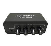 Graootoly Multi-Source Mixer Stereo Audio Riverberatore Interruttore Audio Interruttore 4 Ingresso 2 Uscita Driver Cuffia Controllo del Volume