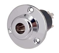 Graootoly Perno di estremità 'ingresso 'uscita della chitarra -6.35 Equalizzatore per chitarra acustica EQ Preamp Socket 6.35mm Accessori per chitarra