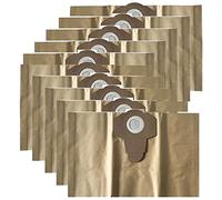 Graootoly Sacchetti per aspirapolvere, 10 pezzi, per aspirapolvere a e a secco, PNTS 1250 PNTS 1250/9 PNTS 1300 PWD 12 A1