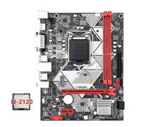 Graootoly Scheda madre desktop B75-H B75-H + CPU I3-2120 LGA 1155 USB 3.0 3.0 Supporta fino a 16 GB DDR3 1600 MHz RAM Slot Scheda madre del computer