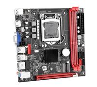 Graootoly Scheda madre desktop B75A LGA1155 2XDDR3 Slot fino a 16G PCI-E16X SATA3.0 USB3.0 100M Ethernet B75A Scheda madre Durevole Facile Installazione