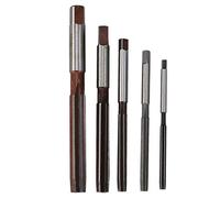 Graootoly Set di 5 alesatori manuali H8 Mandrino dritto Alesatori 4mm/5mm/6mm/8mm/10mm