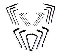 Graootoly Set di chiavi per chitarra, 18 pezzi, adatto per il bloccaggio del dado del ponte della chitarra