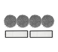 Graootoly STYTJ06ZHM - Set di 6 accessori adatti per lavarsi spazzole, filtro per pavimenti, panno per lavaggio ad