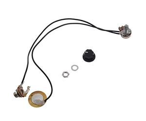 Graootoly Trasduttore piezoelettrico per pickup per chitarra da 27 mm, amplificatore precablato con uscita da 6,35 mm, per chitarra acustica, ukulele, scatola per sigari