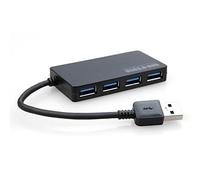 Graootoly USB 3.0 Hub 4 porte ad alta velocità Slim Compact Expansion Splitter