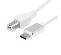 Graootoly USB Type B Midi Cable To Type C Connector, Adapter Cable, Piano Audio Cable