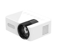 Graootoly YT100 Mini Proiettore Casa Proiettore Portatile Mini Home Theater Wireless Telefono Cellulare Multifunzione Proiettore Durevole Facile da Usare