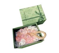 Grape Soap, Grape Soap on a Rope for Hands & Bath, Unique Gift for Men & Women, Decorative & Aromatic Soaps for Washing Fresh Air (Pink)