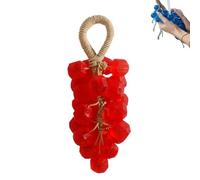 Grape Soap, Handmade Crystal Grape Soap on a Rope Transparent, Gift Box for Bathroom Freshness (Gemstone*A)