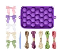 Grape Soap Mold, Craft Mould, 4.9 Inch Food Grade Tool Jute Rope, Easy Release Kit with Style, Handmade Maker with Function, Home Accessories for Mother’s Day Teachers Events and Birthdays Decoration