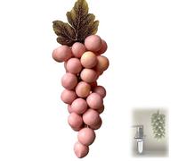 Grape Soap on a Rope, Advanced Handmade Soap, Decorative Soap Bars, Face & Body Bath, Exquisite Home Decor and Gift Choice (D4)
