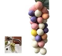 Grape Soap on a Rope, Advanced Handmade Soap, Handmade DIY Exquisite Home Decor and Gift Choice, Washing Hands and Fresh Air (Colorful)