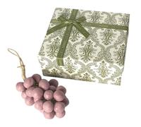 Grape Soap On A Rope, Handcrafted Grape Soap, Handmade with Fresh Vine Grapes Essence, Natural Face & Body Bath Bunch Soaps Perfect for Skin Hydration (gift box) (Grinding pink)