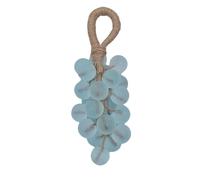 Grape Soap on A Rope, Handmade Grape Cluster Soap for Hands and Face with Lasting Fragrance, Gift for Men and Women (Blue)