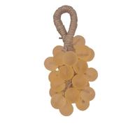 Grape Soap on A Rope, Handmade Grape Cluster Soap for Hands and Face with Lasting Fragrance, Gift for Men and Women (Orange)