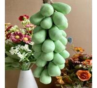 Grape Soap On A Rope, Handmade Grapes Shaped Soaps, Grape Cluster Soap, Handmade with Fresh Vine Grape's Essence, Natural Facial and Body Bath Soap Bundle (Green)