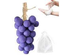 Grape Soap on a Rope, Sapone all'uva su una corda, Sapone naturale profumato, Saponi esfolianti idratanti per viso e corpo