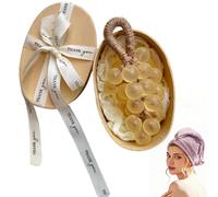 Grape Soap - Personalized Original Handmade Crystal Grape Soaps Gentle, Soap Grapes on a Rope, Handmade Aromatic Bar Soaps, for Hand Washing, Air Freshening or Decoration (yellow)