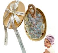 Grape Soap - Personalized Original Handmade Crystal Grape Soaps Gentle, Soap Grapes on a Rope, Handmade Aromatic Bar Soaps, for Hand Washing, Air Freshening or Decoration (blue)