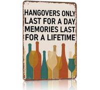 Grape Themed Metal Sign Wine Quotes for Man Cave 8 X 12 in
