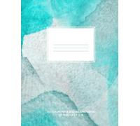 Graph Paper 4x4 Quad Ruled Notebook Journal Diary (Pacific): Grid Paper Notebook,100 Pages, Large 8.5x11 inches, Graph Ruled Paper, 4x4 Grid Paper