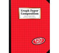 Graph Paper Composition Notebook 8.5 x 11 inch: Grid Paper Notebook, Quad 4x4 Ruled, Large Size with 120 Sheets for Math & Science Students