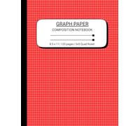 Graph paper Composition Notebook: Grid Paper for Math and Science Students | 8.5 x 11 | 120 Pages | Quad Ruled 5x5