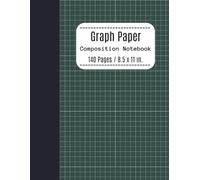 Graph Paper Composition Notebook: Grid Paper Notebook for Math,Science Students,Engineers,Algebra,Sketching,Quad Ruled(140 Pages,8.5 x 11)