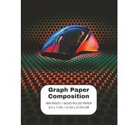 Graph Paper Composition Notebook: Modern X-Pro Design Cover Graph Paper Journal: Quad Ruled Grid Notebook, 100 Sheets, Large 8.5 x 11 Composition Book