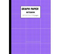 Graph Paper Composition Notebook: Quad Ruled 4x4, Grid Paper for Math and Science Students ( 110 Pages, 8.5 x 11) (Math Notebook)
