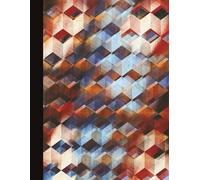 Graph Paper Composition Notebook SHADED CUBESQuad Ruled 100 pages 8.5 x 11 inches: Quad Ruled 4x4 Grid 150 Pages 8.5 x 11 inches