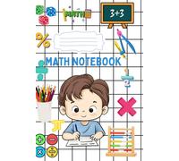 Graph Paper Math Notebook: Ideal for Early Math Practice & Learning with 400 pages | Cool Math Graph Paper Notebook for Kids | Great for Numbers, ... Kids | Perfect for Math, Drawing & Doodling