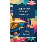 Graph Paper Note Pad 5 x 8 100 pages: graph paper composition notebook small