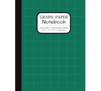 Graph Paper Notebook - 1 Inch Squares, 200 Pages, 8.5 x 11: Spacious Grid Notebook for Creative Projects, Charts & Mapping | Perfect for Layouts, Geometry, Crafting, Drafting & More