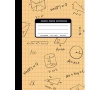 Graph Paper Notebook: 1cm Squared Metric Grid Notebook for Arithmetic & Graphing | 100 Pages