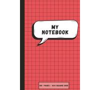 Graph Paper Notebook: 4x4 Grid - 6"x9" - 100 Pages - Ideal for Math, Drawing, STEM, School & Planning - Soft cover