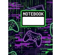 Graph Paper Notebook: 4x4 Grid for Math & Gaming | Pixel Art & Geometry Journal | Neon Glitch Design (120 Pages)