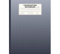 Graph Paper Notebook: 4x4 Quad Ruled Composition Notebook: 8.5 x 11 inches, 100 Pages, Grid Design for School, Office, and College Students | Notebook for Drawing, Math, Physics and Work